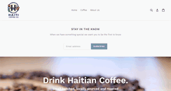 Desktop Screenshot of haiticoffee.com